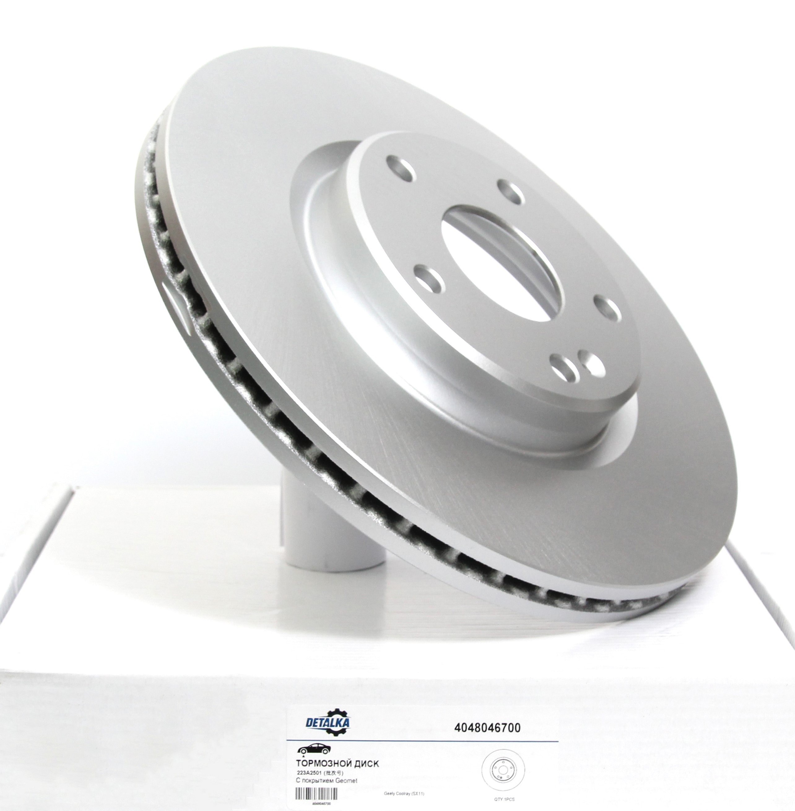 Тормозные диски передние Geely Coolray SX11 - фото 1